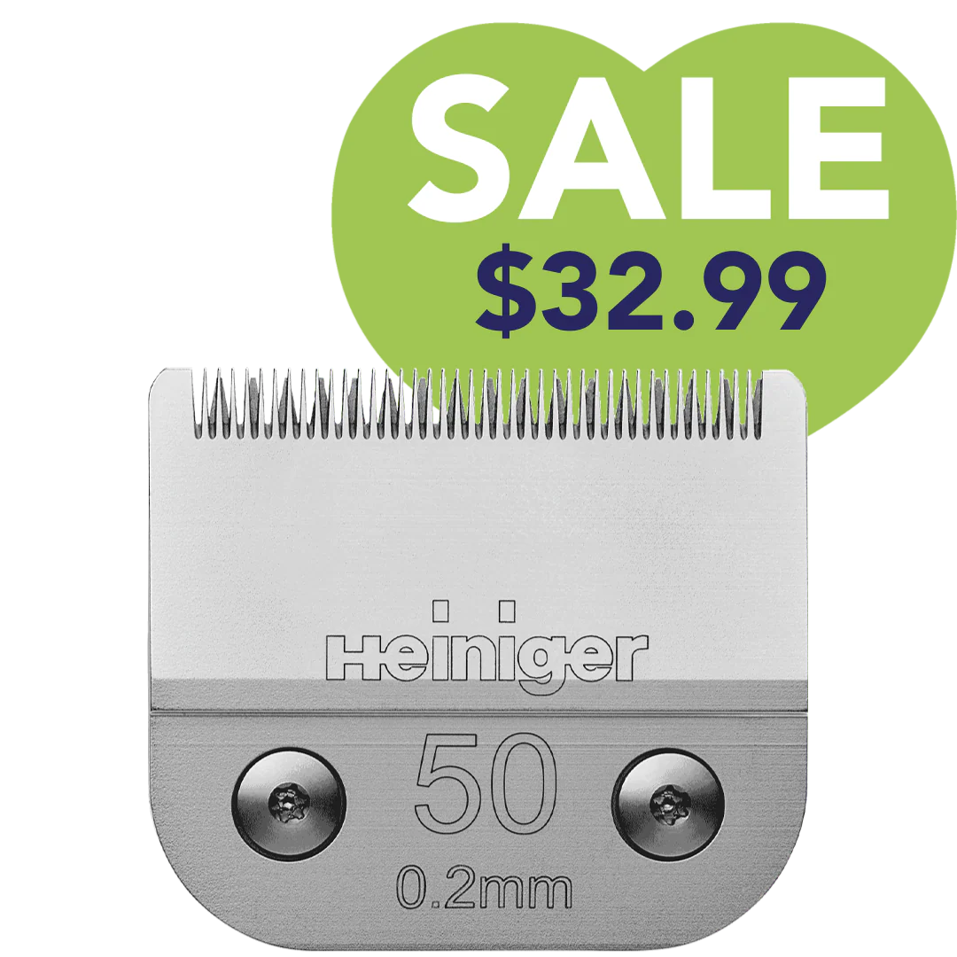 #50 Clipper Blade 0.2 mm by Heiniger