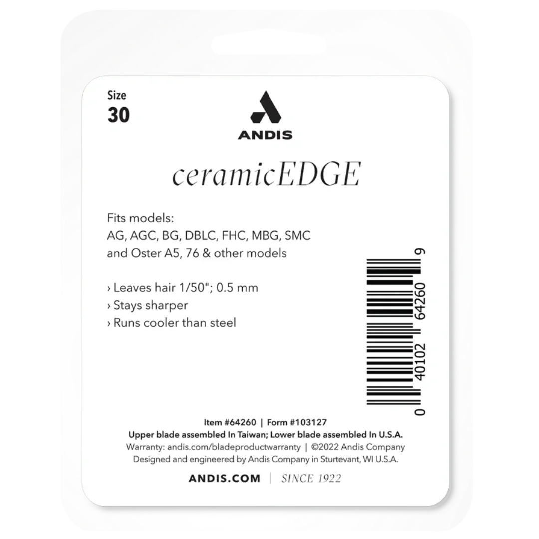 #30 CeramicEdge Detachable Blade by Andis - Image 5