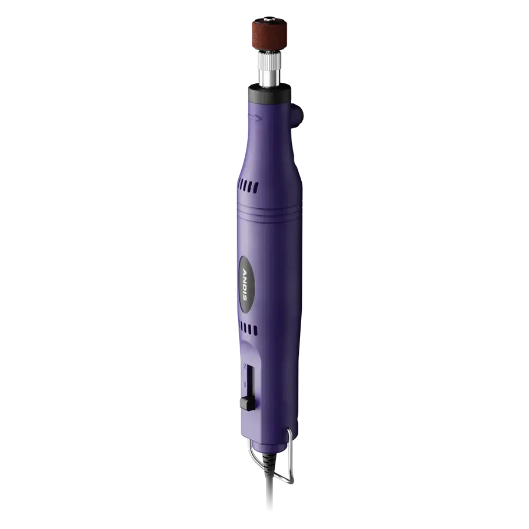 Easy Clip 2 Speed Nail Grinder Purple by Andis - Image 2