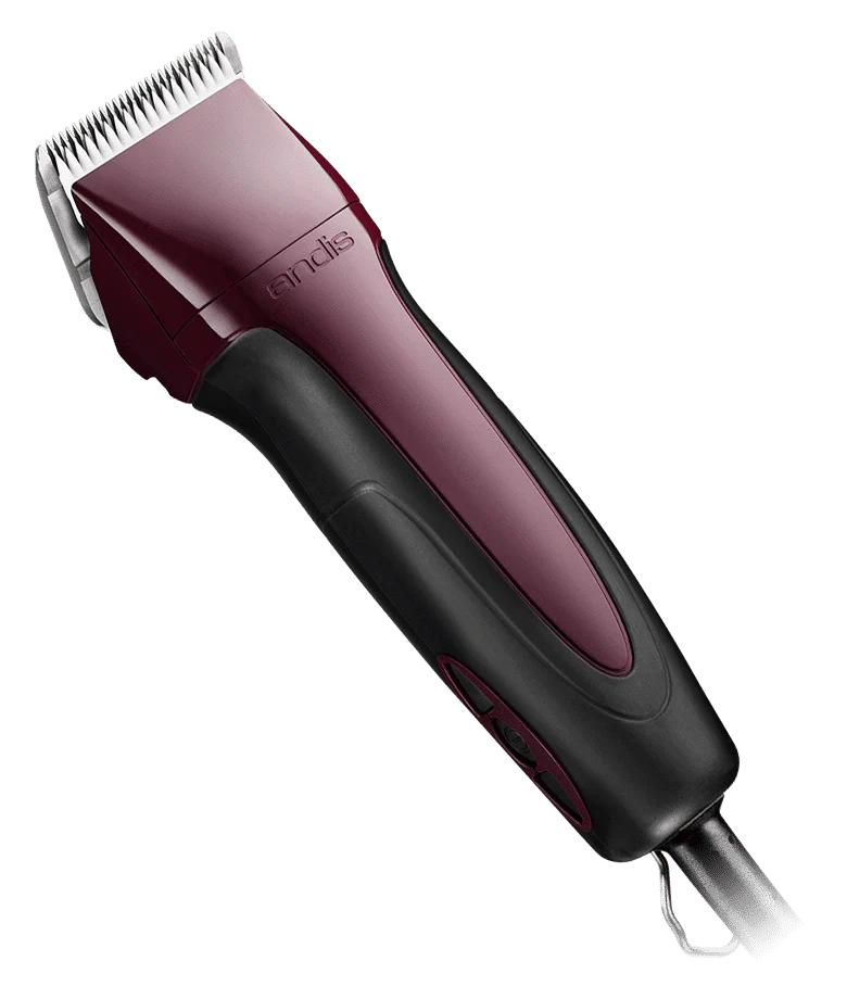 Excel 5-Speed Corded Clipper Burgundy with Free Wide Tooth De-Shedding Tool by Andis - Image 8