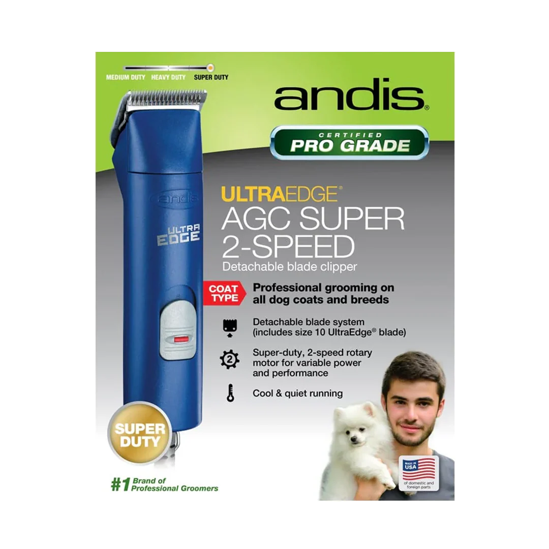 Ultra Edge AGC 2 Speed Clipper Blue by Andis - Image 7