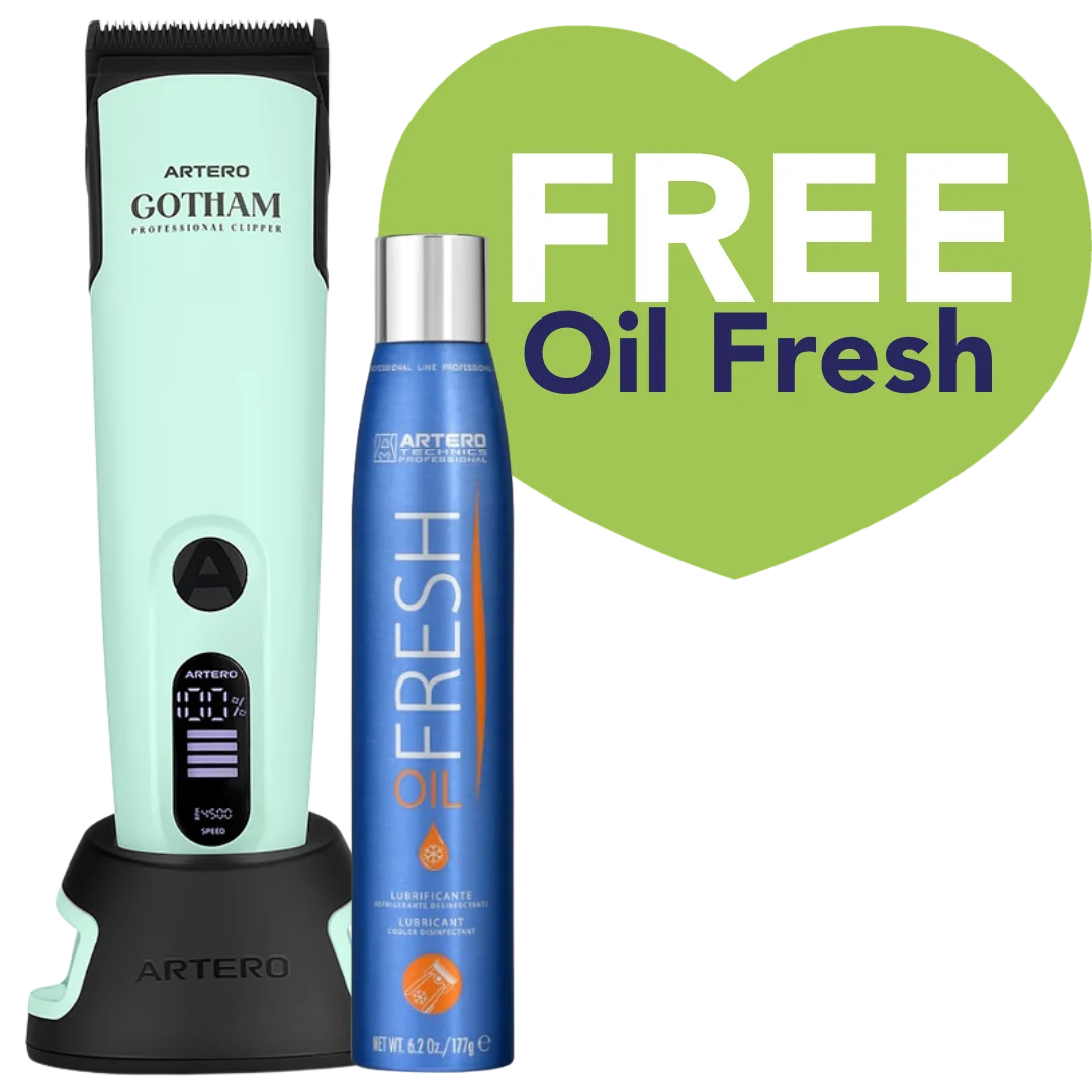 Gotham Clipper Green with Free Oil Fresh by Artero