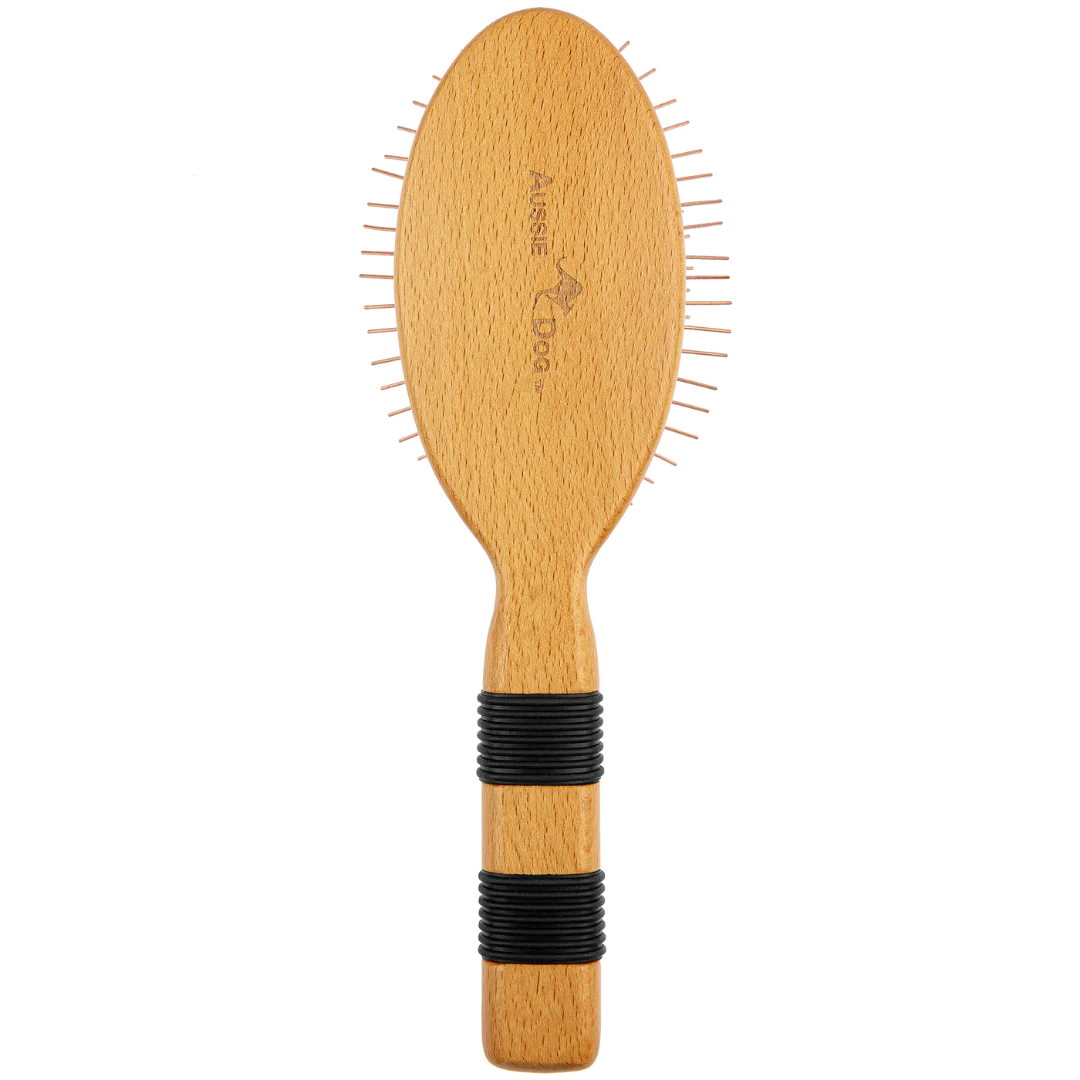 Rounded Pins Oval Brush by Aussie Dog - Image 2
