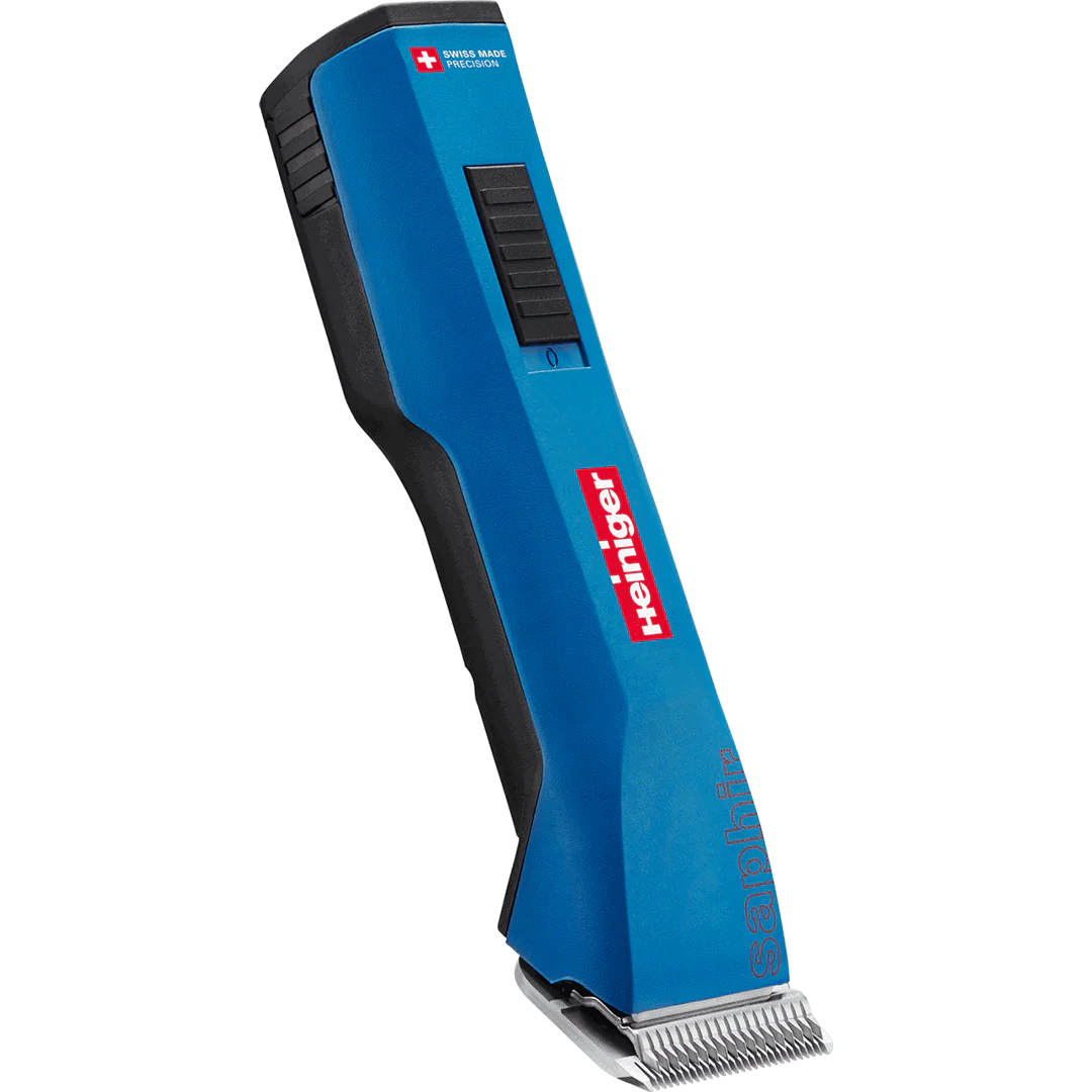 Blue Saphir Cordless Clipper with One Battery by Heiniger - Image 3