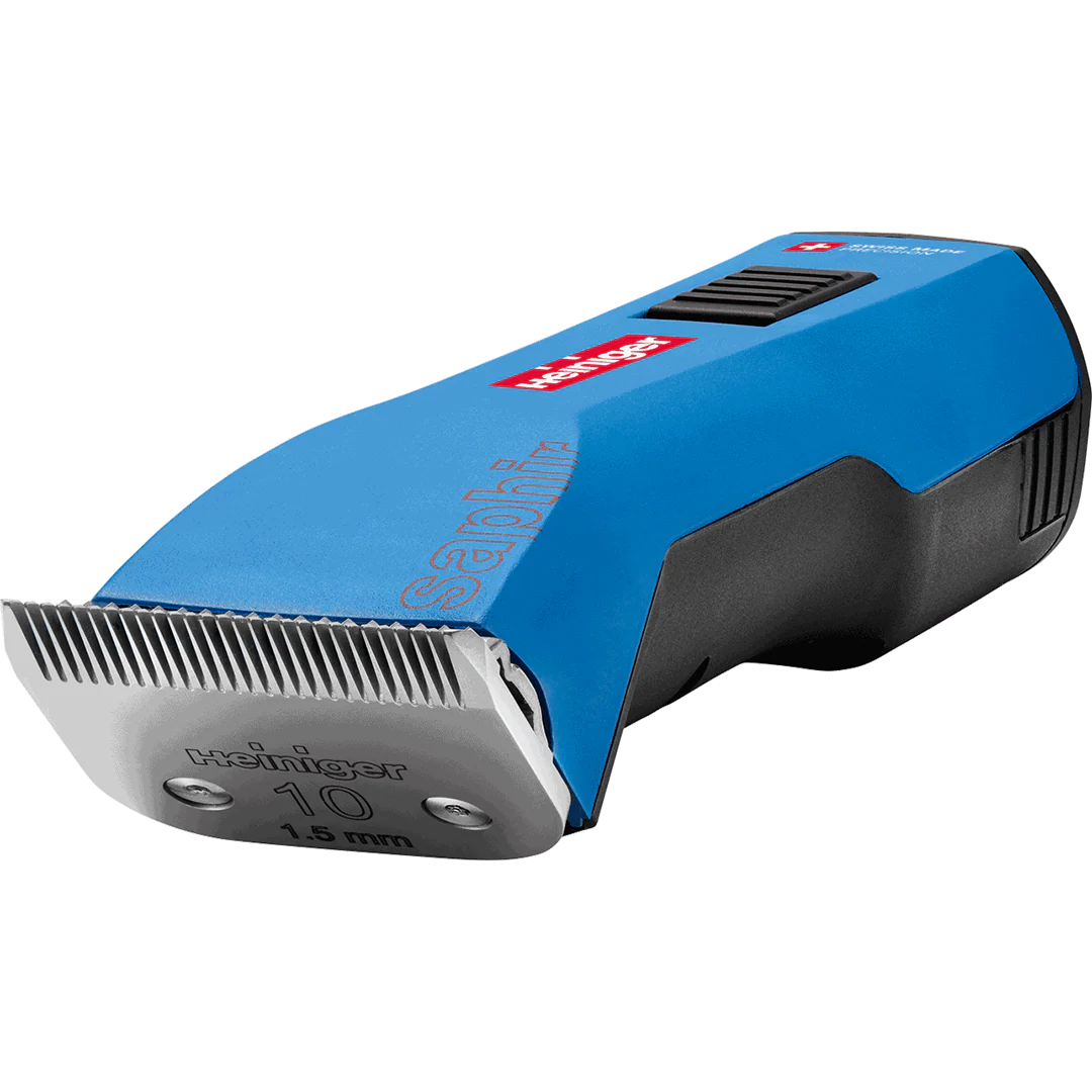 Blue Saphir Cordless Clipper with One Battery by Heiniger - Image 5