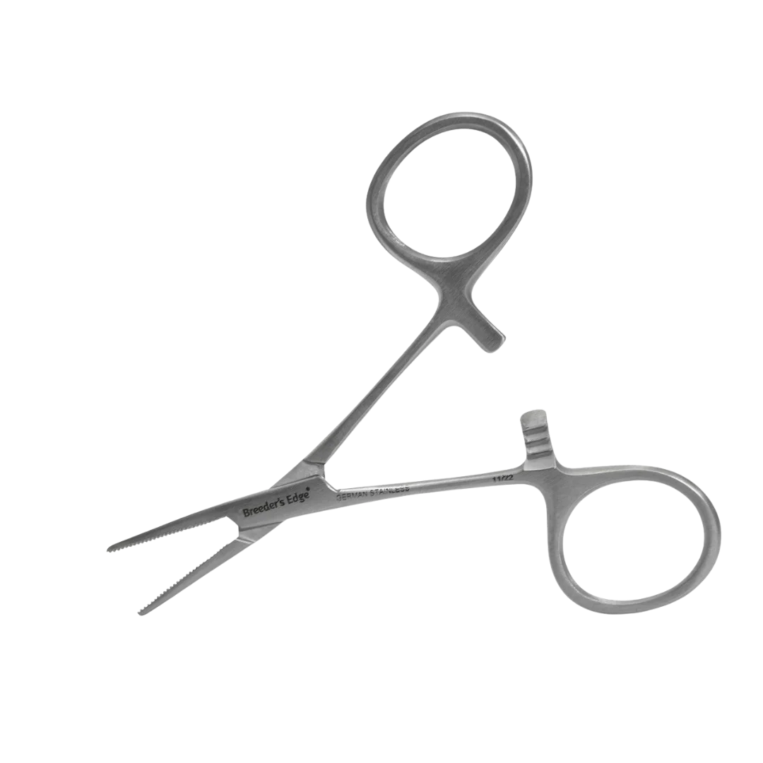 3.5" Clean Cut Umbilical Forceps by Breeder's Edge - Image 2