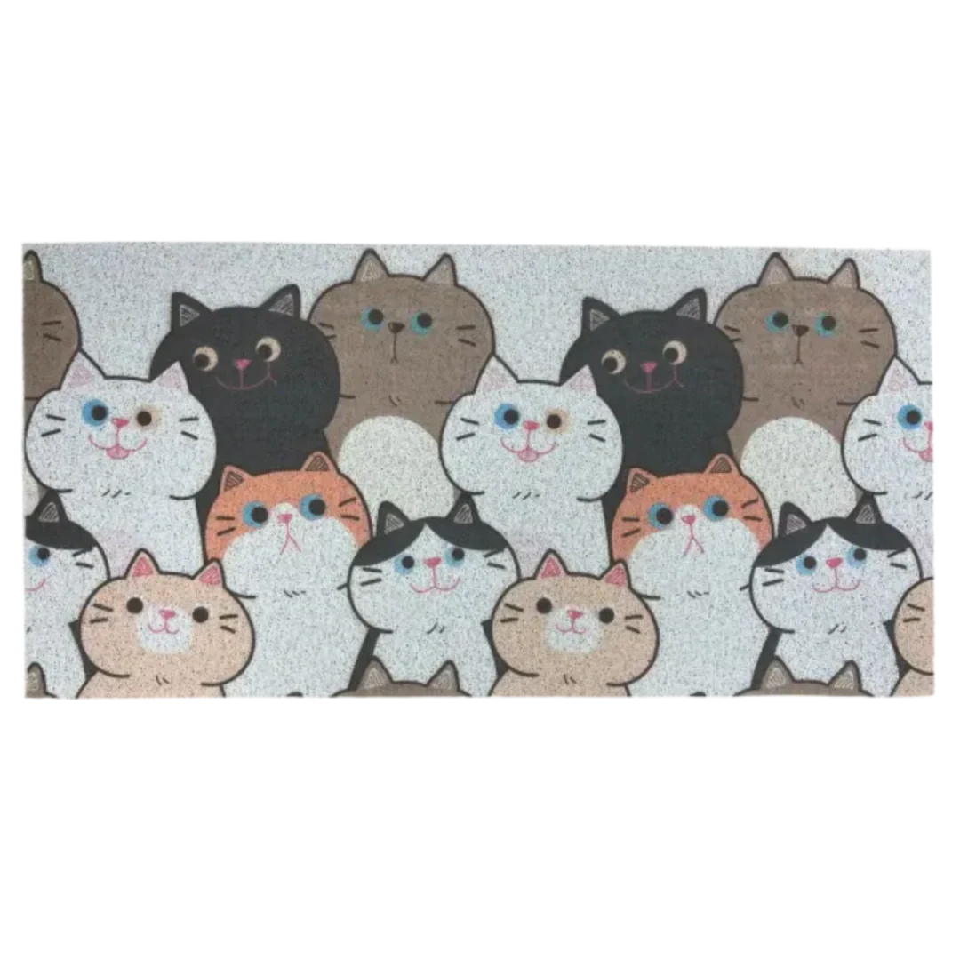 Cat Design Bathing Mat 48"x 24" by PetStore.Direct