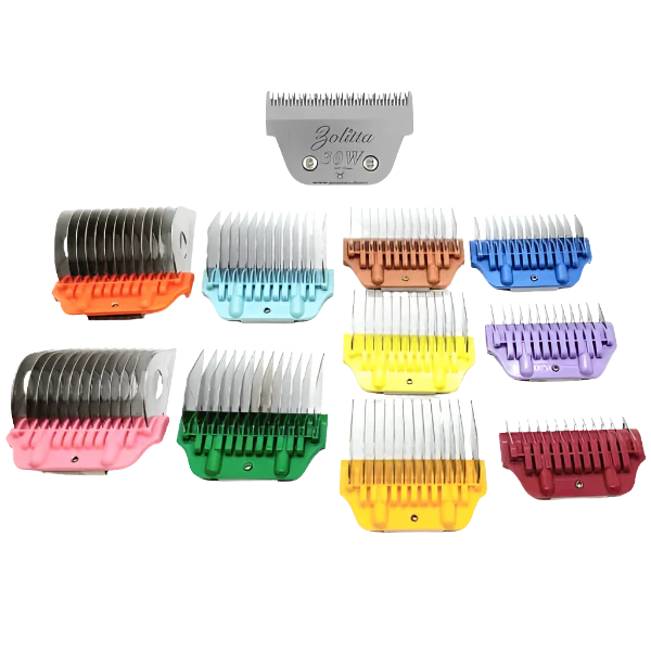 10 Colored Combs 1/8″ through 1 1/2″ with 30W by Zolitta - Image 9