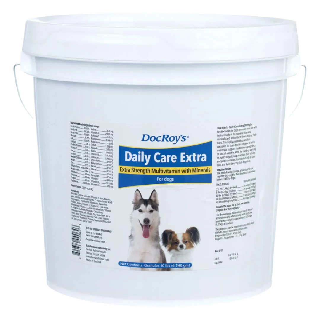 Daily Care Extra Canine 10lb by Doc Roy's