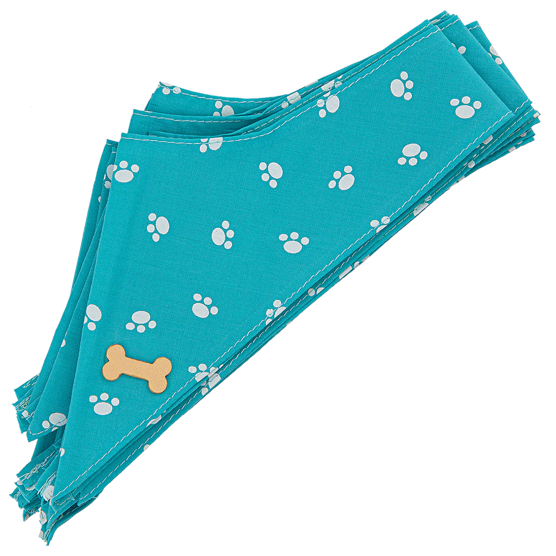 Dog Bandana Design #64 by Cecilia (Set of 10)