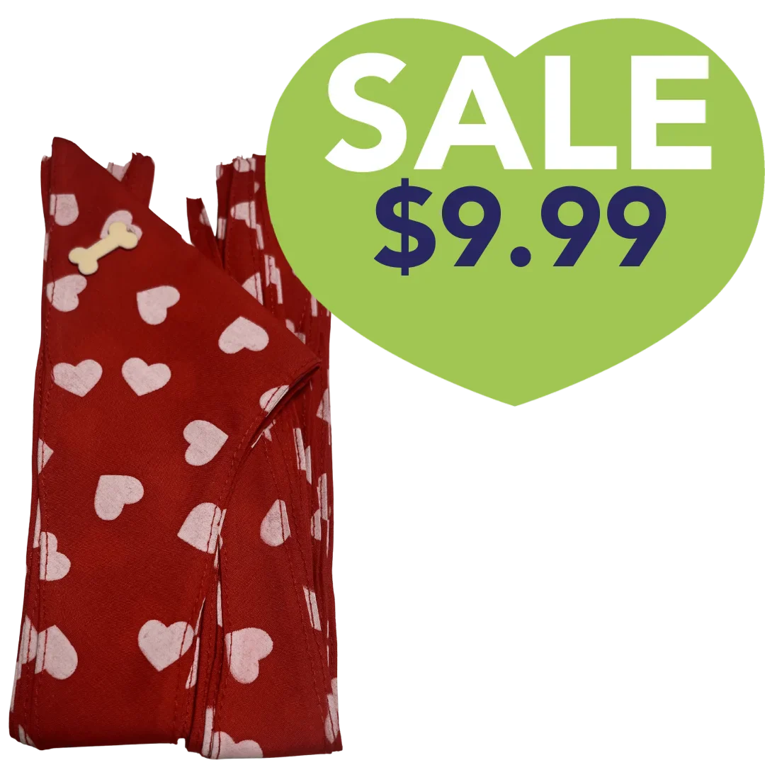 Dog Bandana Design #87 by Cecilia (Set of 10)