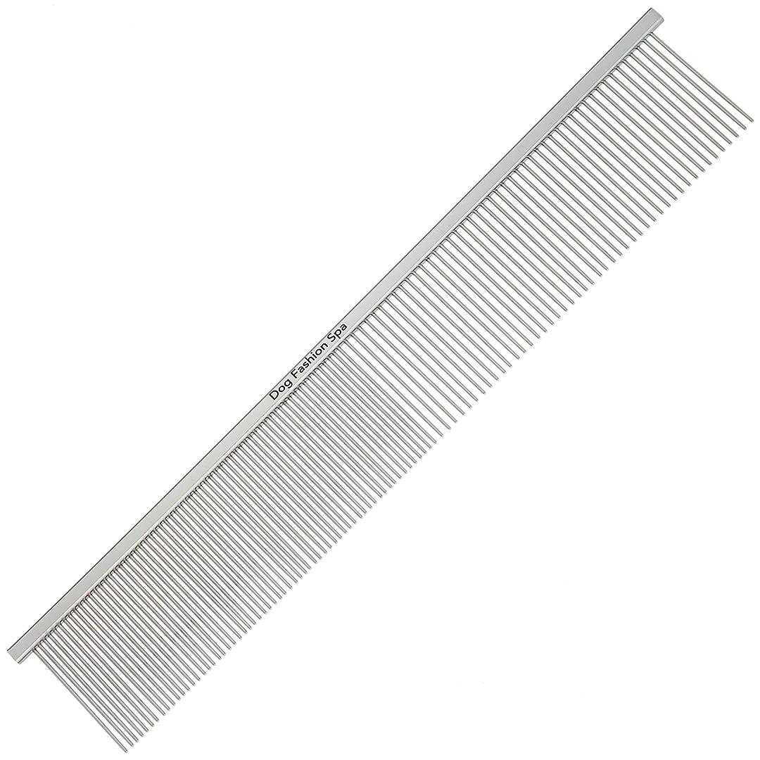 9" 50/50 Fluffing Comb by Dog Fashion Spa