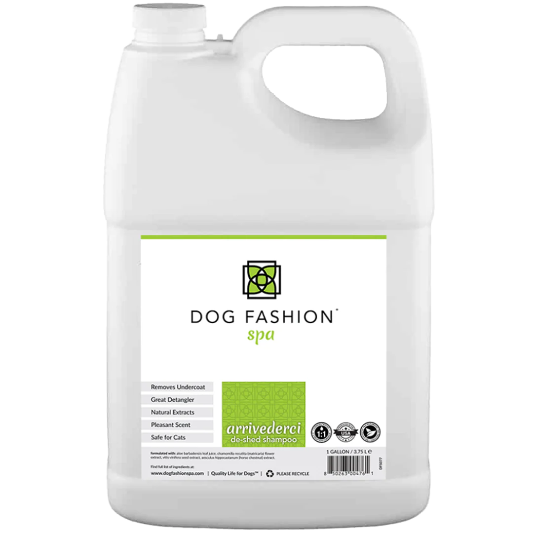 Arrivederci De-Shedding Shampoo Gallon Set Buy 3 Get 1 Free by Dog Fashion Spa - Image 3