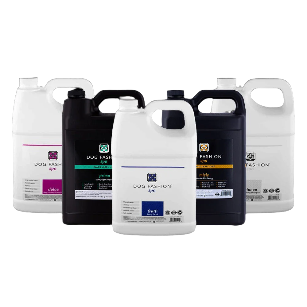 Five Bestselling Shampoos Bundle Gallon by Dog Fashion Spa - Image 2