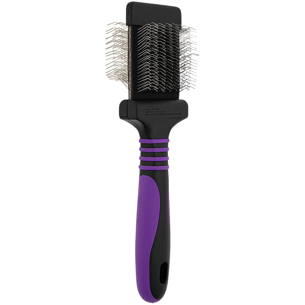 Mini Slicker Brush Purple by Dog Fashion Spa