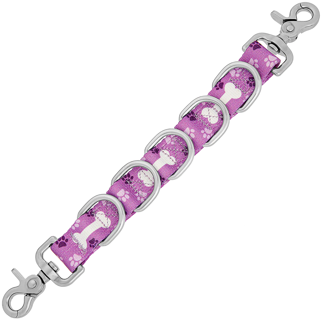 Extenders Purple Bone Trigger Snap Single Sided by Groom Loop