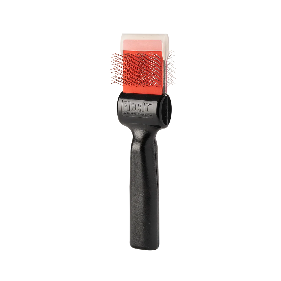 Red/Purple Finishing Combo Single Brush by FlexIt