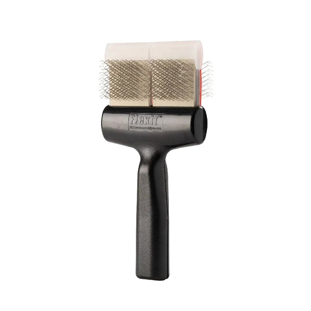 Red/Silver Undercoating Combo Double Brush by FlexIt - Image 2