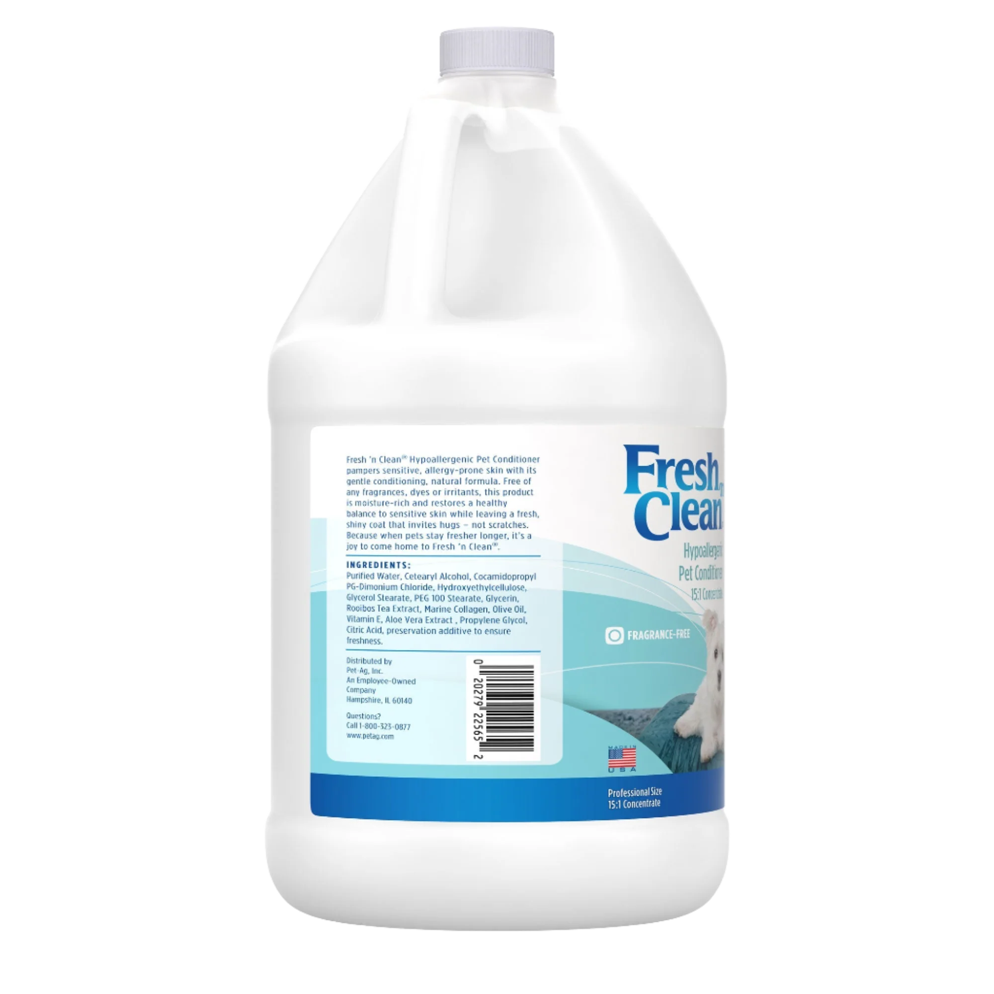 Hypoallergenic Pet Conditioner 15:1 Concentrate Gallon by Fresh 'n Clean - Image 3