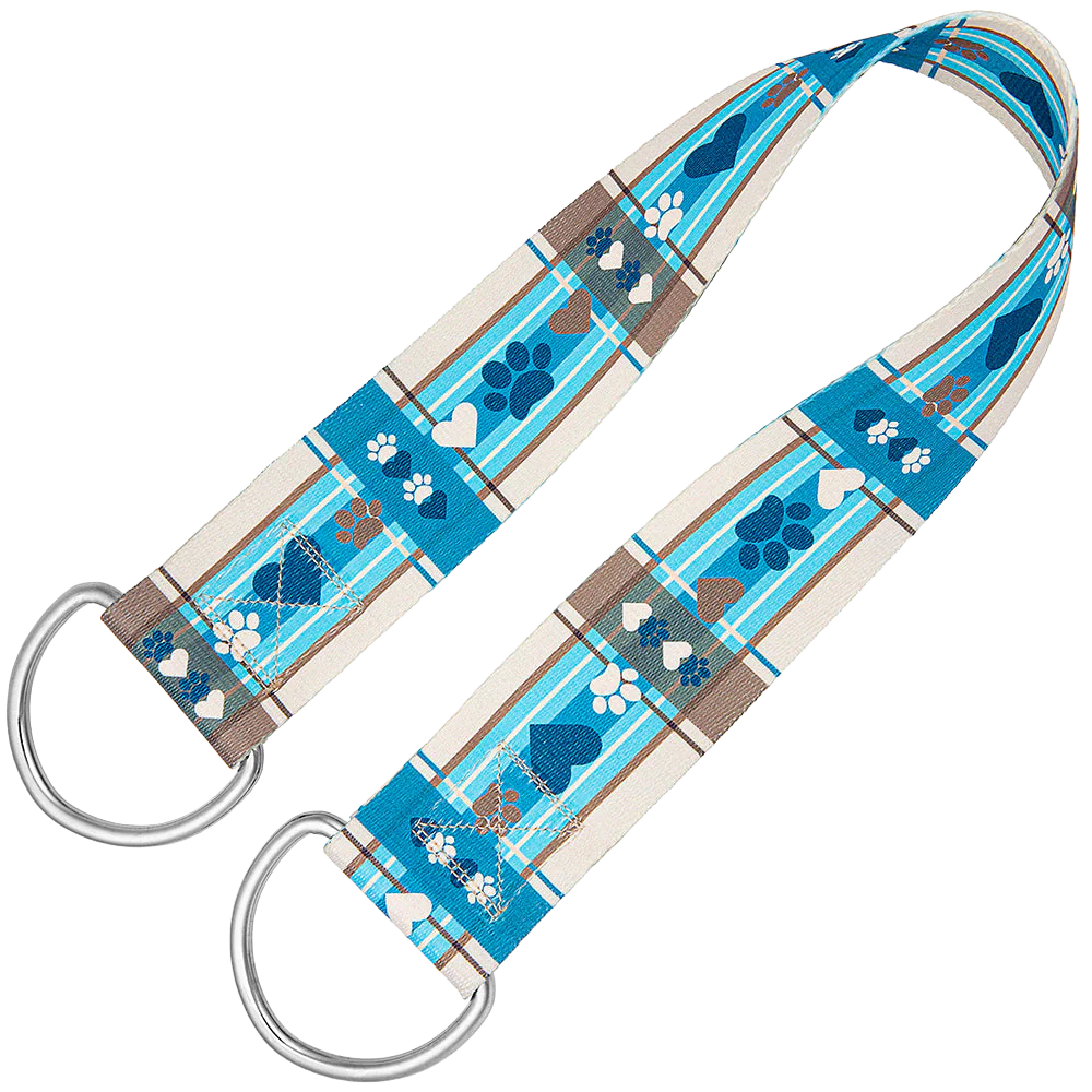 25" Belly Band Paws & Plaid by Groom Loop