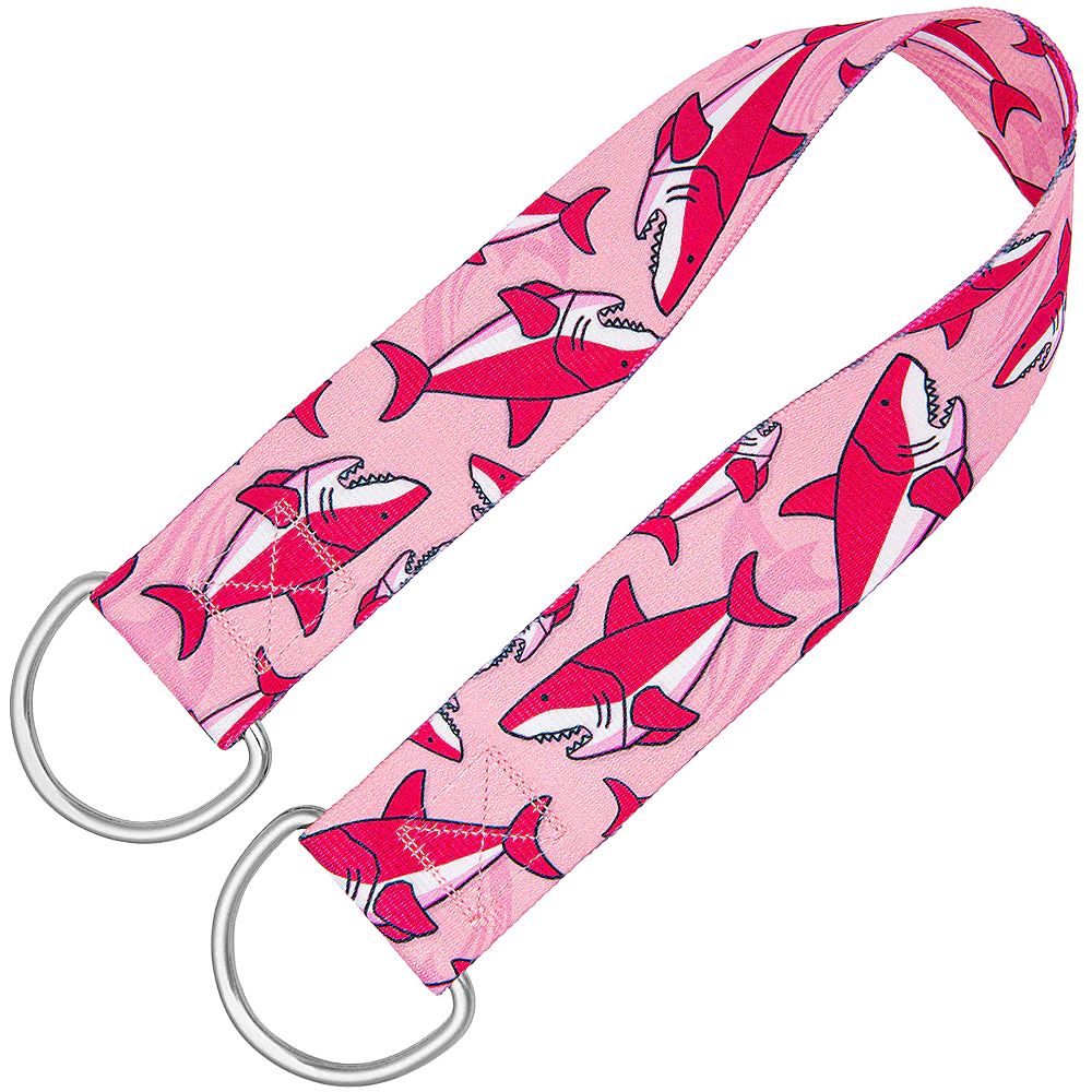 25" Belly Band Pink Shark by Groom Loop
