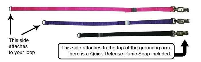 Loop Adjuster in Black by Groomer's Helper - Image 4
