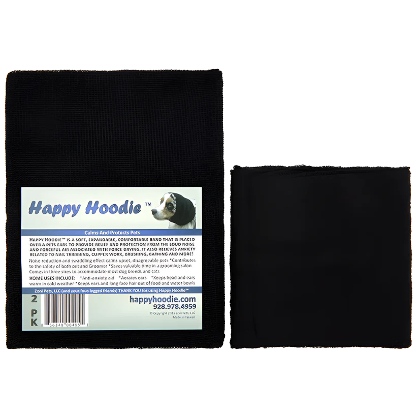 Happy Hoodie Small and Medium/Large Set Black