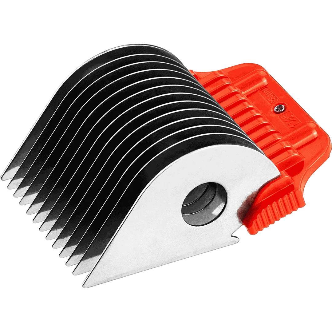 1 1/2" Wide Snap on Stainless Steel Comb 38mm by Heiniger