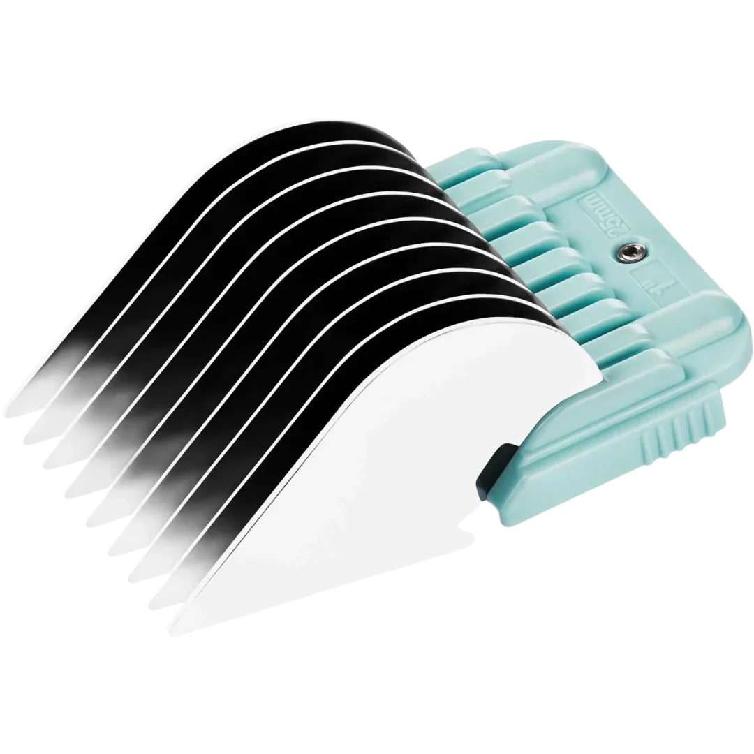 1" Snap-on Stainless Steel Comb 25mm by Heiniger