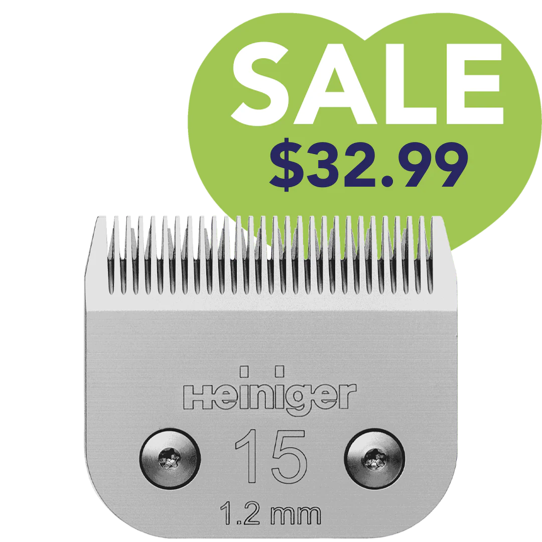 #15 Clipper Blade 1.2 mm by Heiniger