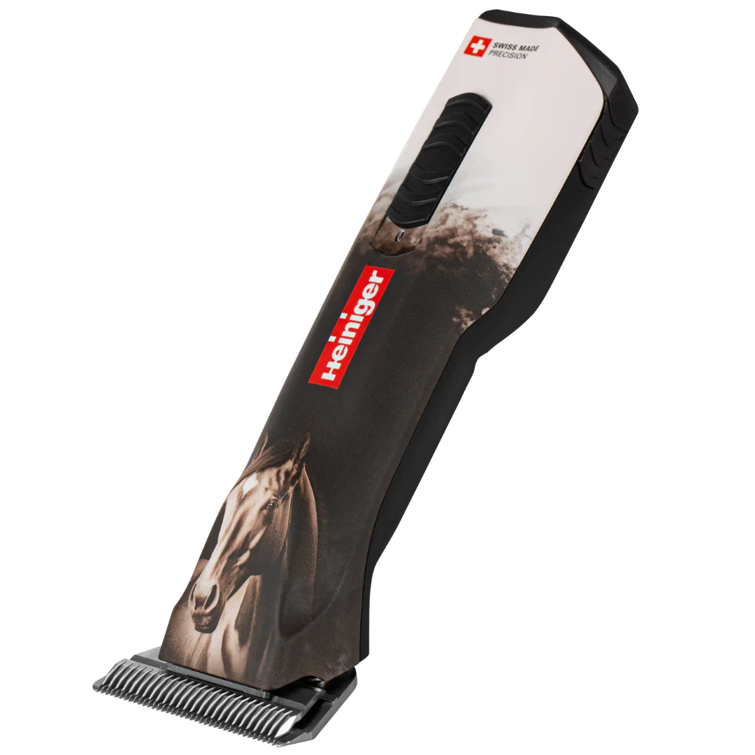 Opal Horse Design Cordless Clipper with Two Batteries by Heiniger - Image 3