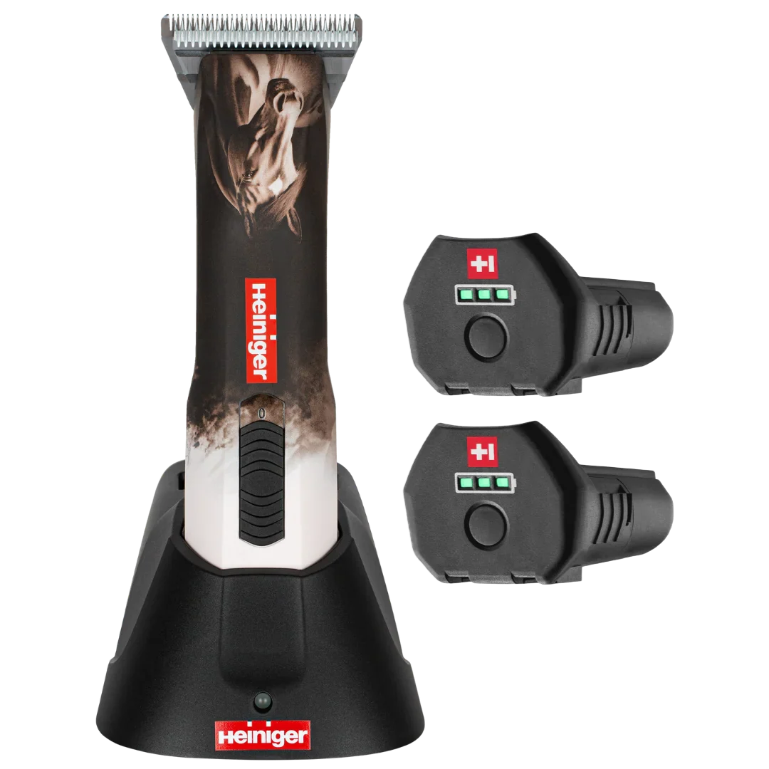 Opal Horse Design Cordless Clipper with Two Batteries by Heiniger - Image 6