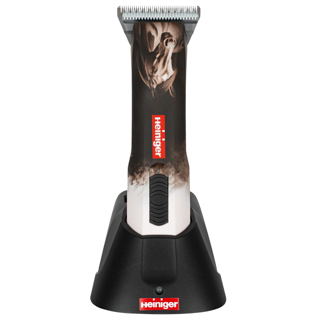 Opal Horse Design Cordless Clipper with Two Batteries by Heiniger - Image 7