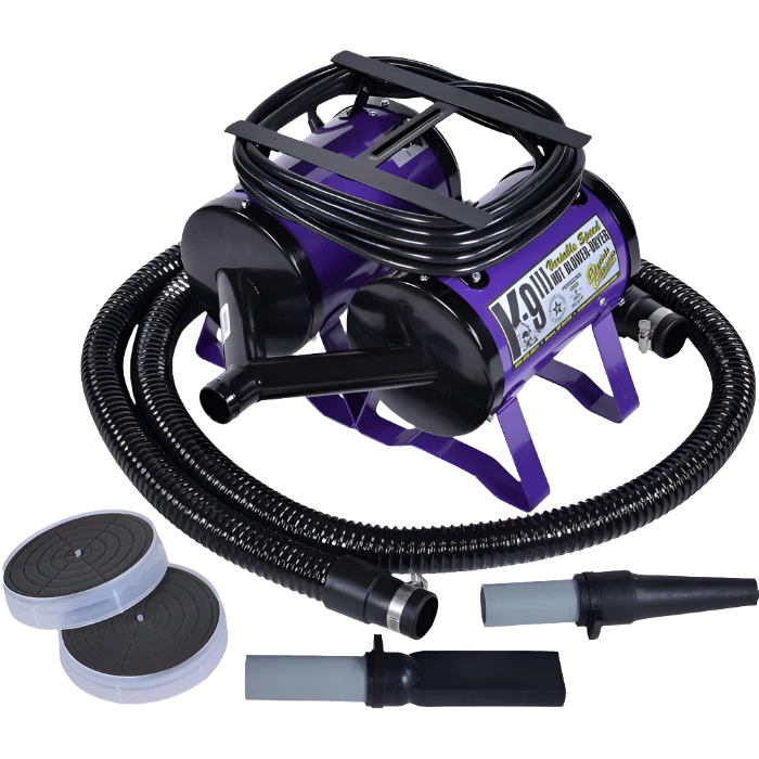 K9 III Blow Dryer Variable Speed with Free Water Peeler Attachment by Electric Cleaner - Image 3