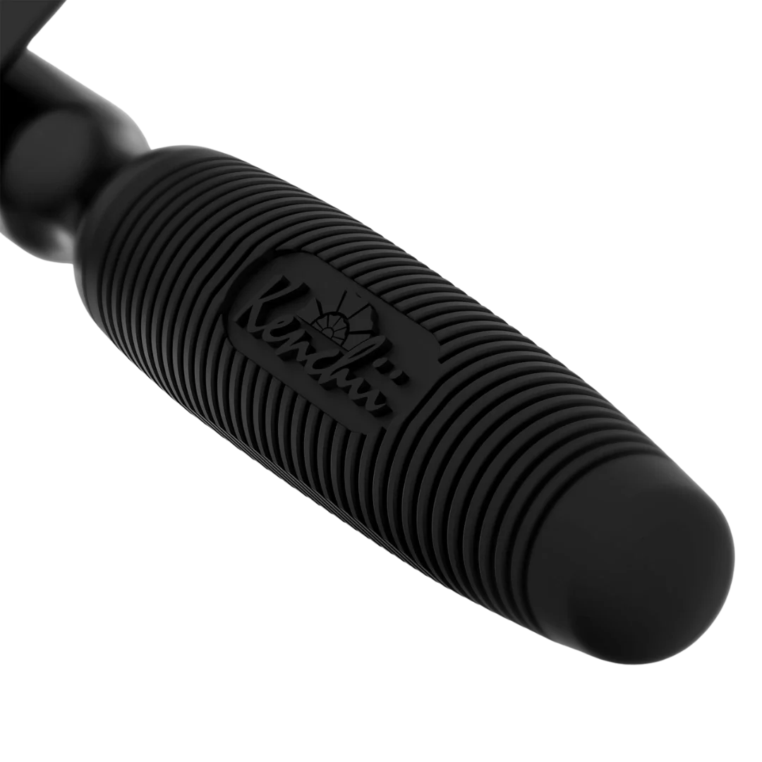 Long Pin Slicker Brush Black by Kenchii - Image 3