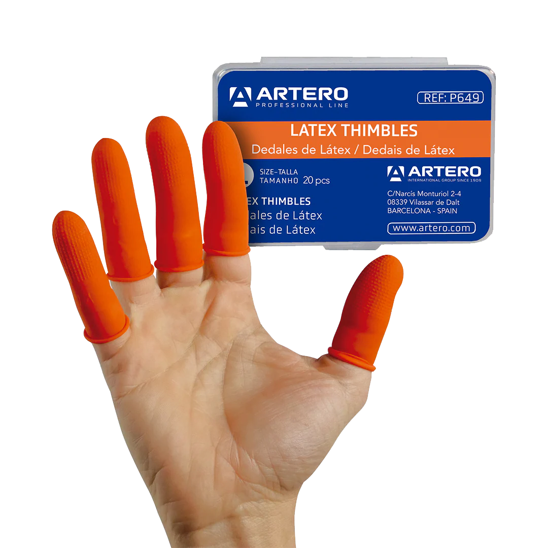Latex Stripping Thimbles Medium by Artero