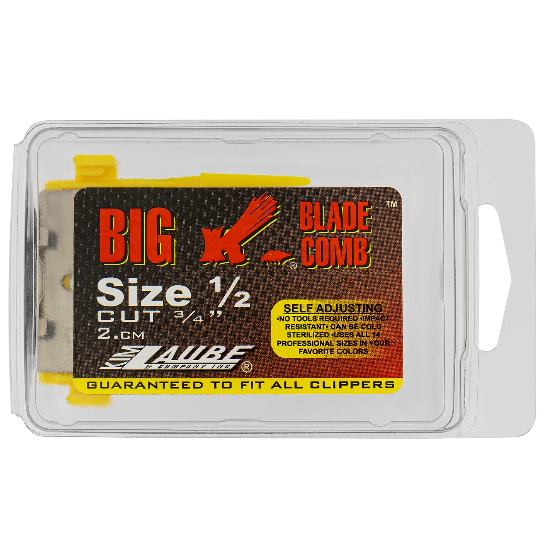 Big K Comb Size 1/2 Yellow by Laube - Image 3
