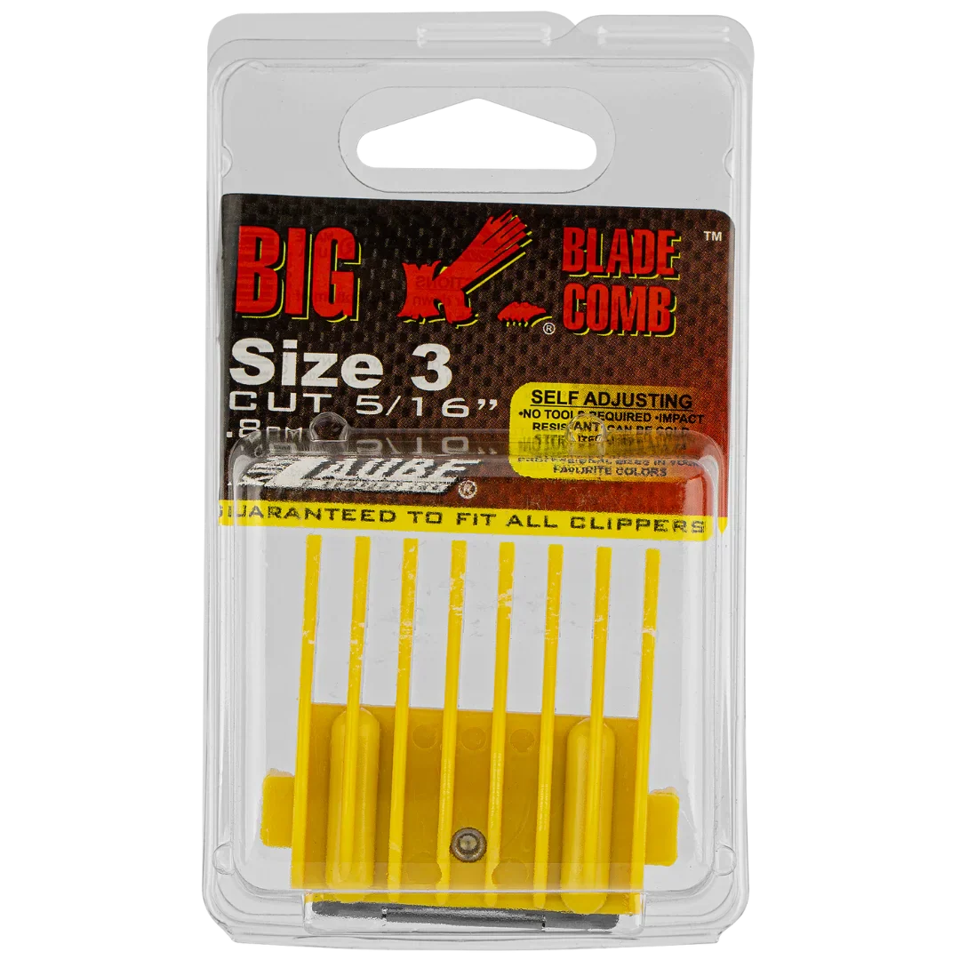 Big K Comb Size 3 Yellow by Laube - Image 3