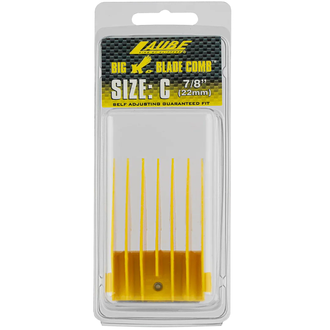 Big K Comb Size C Yellow by Laube - Image 3