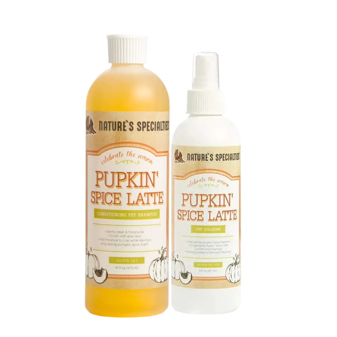 Pupkin Spice Latte Shampoo 16oz and Cologne 8oz Bundle by Nature's Specialties - Image 2