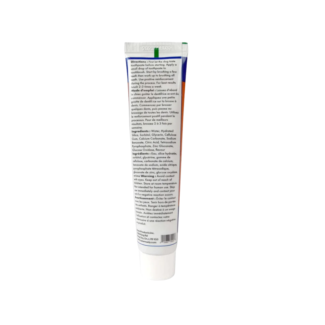 Brushmate Toothpaste Banana Mint 2.5oz by Paw Ready - Image 3