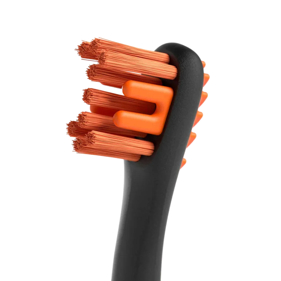 Orange Brushmate Premium Toothbrush with Biteblock Small by Paw Ready - Image 4