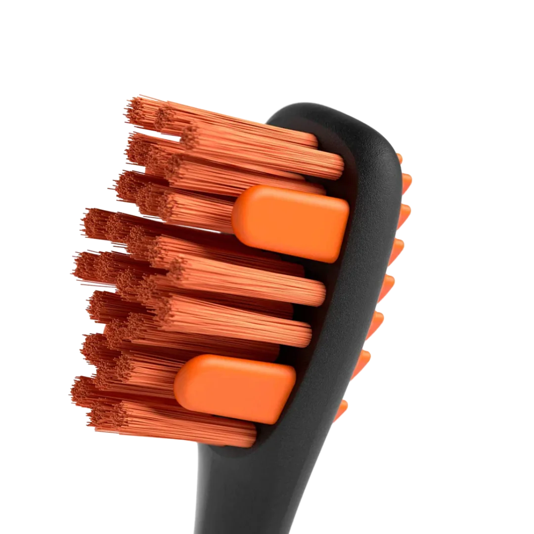 Orange Brushmate Premium Toothbrush with Biteblock Small by Paw Ready - Image 6