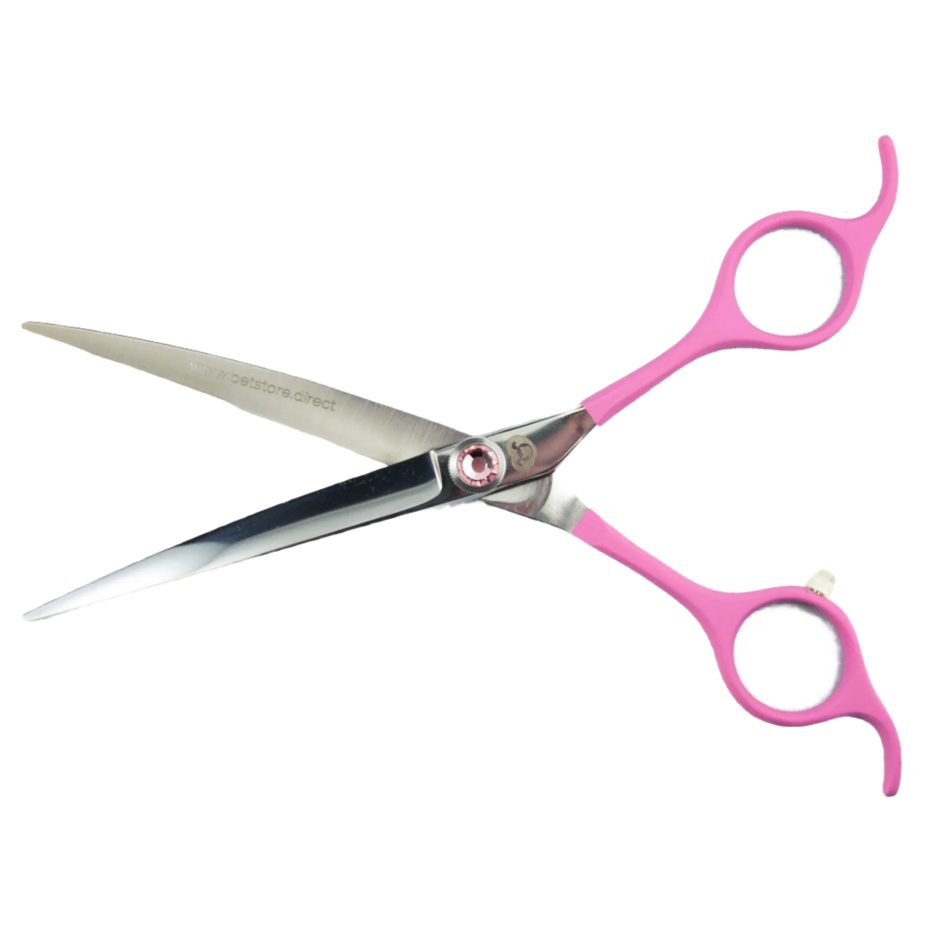 6.5" Pink Curved Shear by PetStore.Direct - Image 3