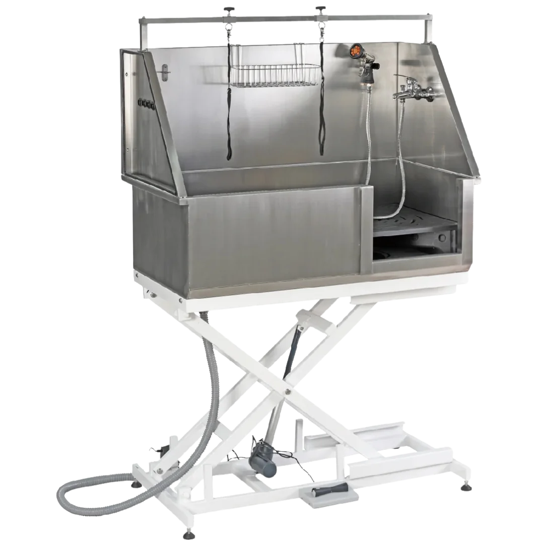Electric Lift Stainless Bathing Tub by PetStore.Direct - Image 4
