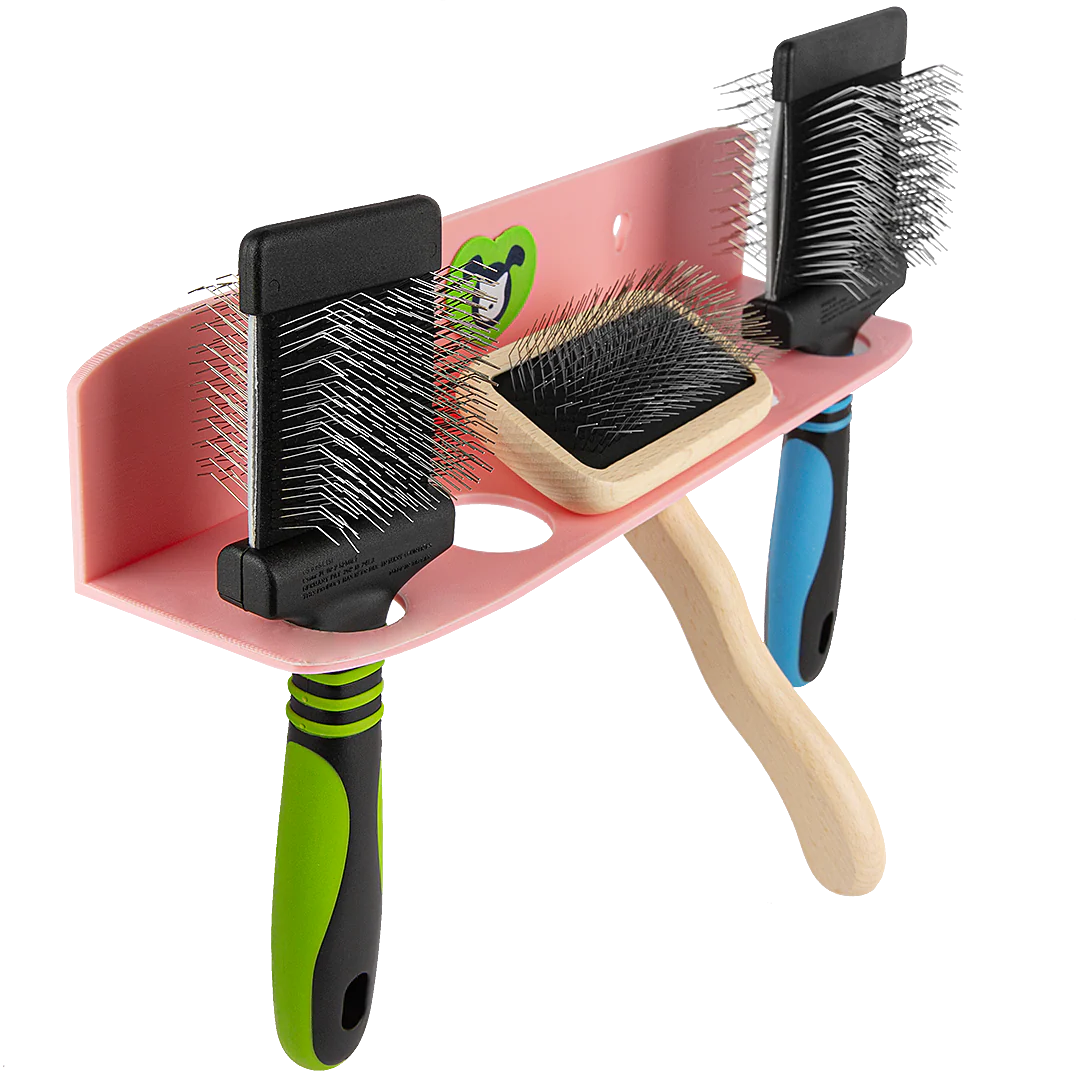 Hanging Brush Holder Pink by PetStore.Direct - Image 2