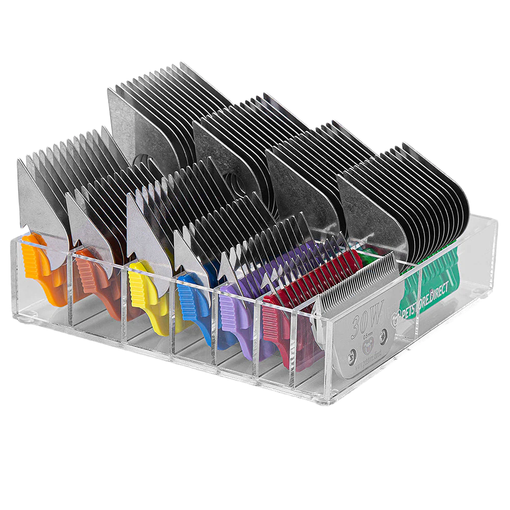 Wide Blades/Combs Guard Holder 11 Clear by PetStore.Direct - Image 2