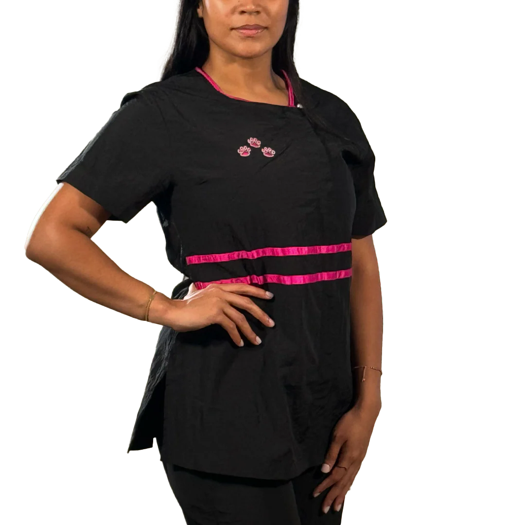 Pink Cross Over Jacket by Jim Jump
