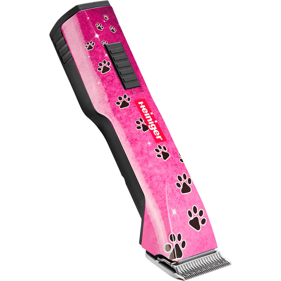 Pink Paws Saphir Cordless Clipper with One Battery by Heiniger - Image 3