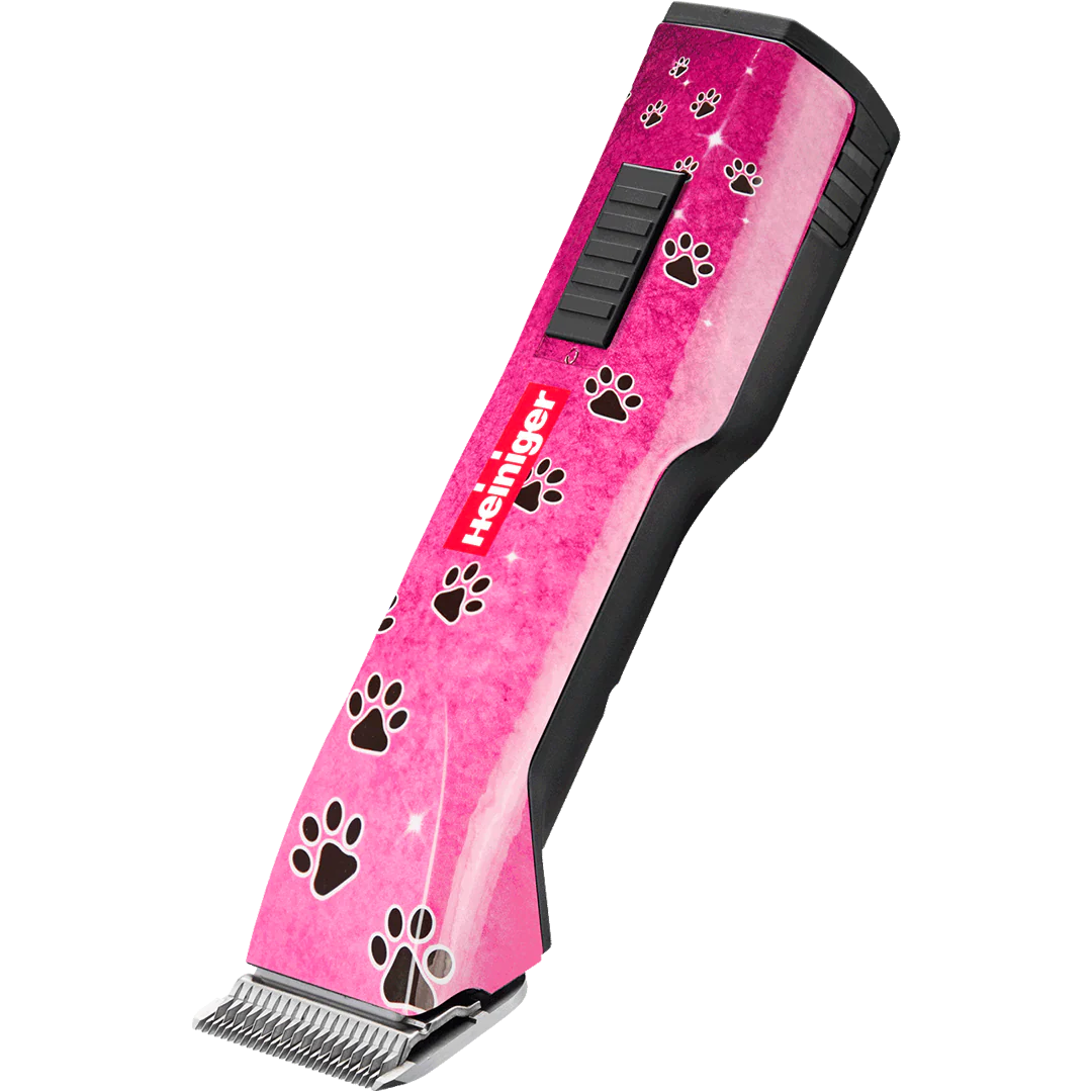 Pink Paws Saphir Cordless Clipper with One Battery by Heiniger - Image 4